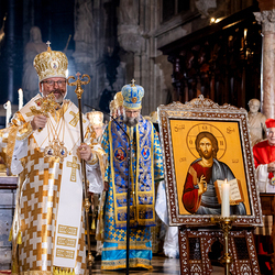 byzantinisches Pontifikalamt Stephansdom / Erzdiözese Wien/ Schönlaub byzantinisches Pontifikalamt Stephansdom