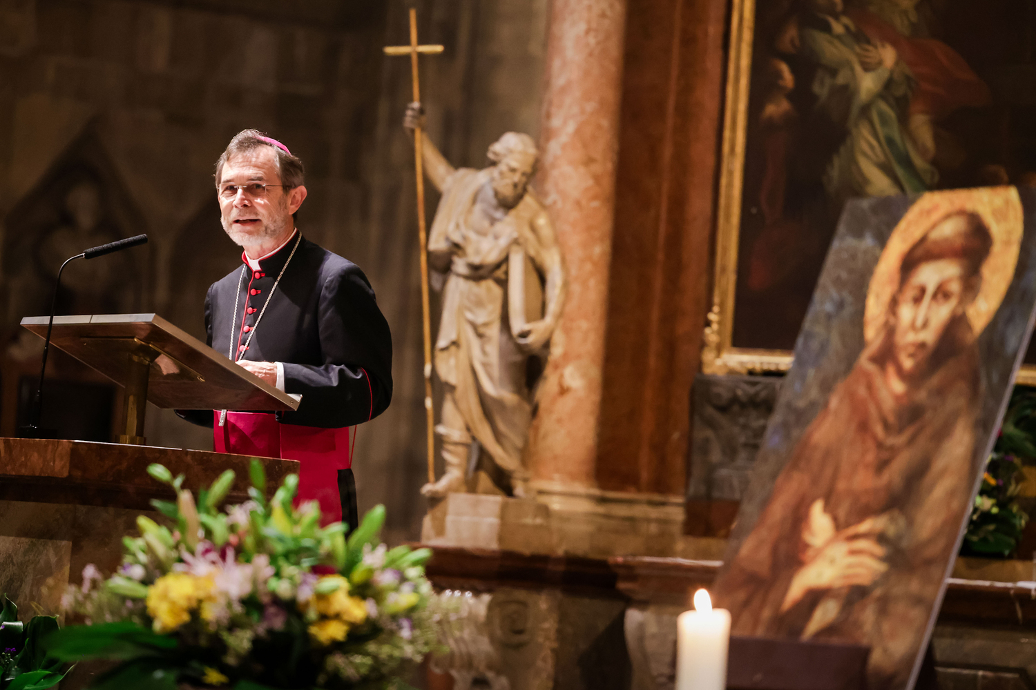 Betrachtungen des Erzbischofs Josef Grünwidl zu den einzelnen Strophen des Sonnengesangs des Heiligen Franz von Assisi am 2.10.2026 im Stephansdom.