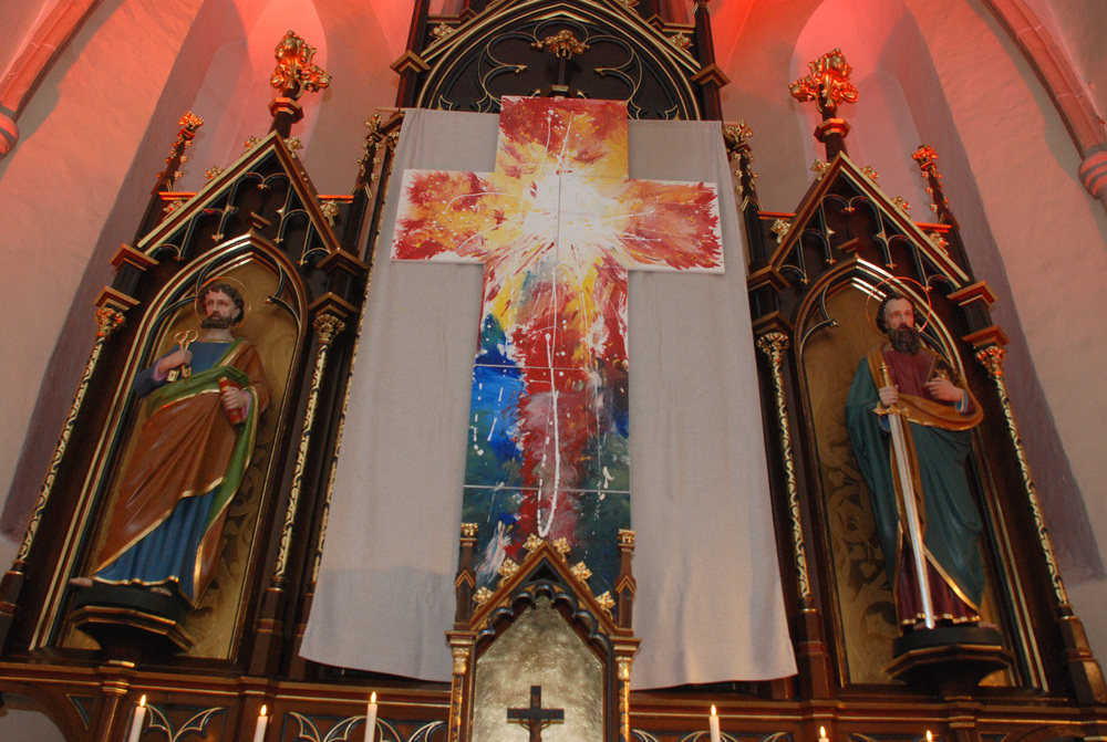 Fastentuch in Gaubtisch