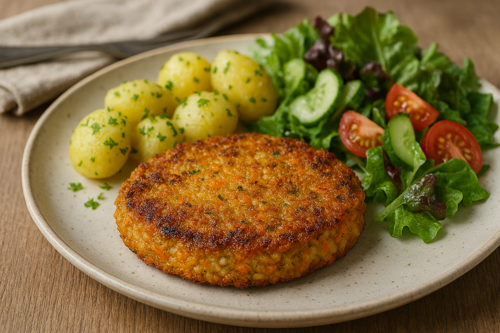 Naturreis-'Schnitzel'